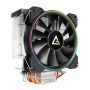 Antec A400 RGB Processor Koeler 12 cm Zwart, Koper, Metallic (0-761345-74007-4) thumbnail