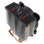 Antec A400 RGB Processor Koeler 12 cm Zwart, Koper, Metallic (0-761345-74007-4) thumbnail