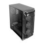 Antec DF600 Flux Midi Tower Zwart (0-761345-80060-0) thumbnail