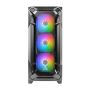 Antec DF600 Flux Midi Tower Zwart (0-761345-80060-0) thumbnail