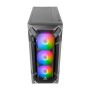 Antec DF600 Flux Midi Tower Zwart (0-761345-80060-0) thumbnail