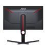 AOC G3 25G3ZM/BK computer monitor 62,2 cm (24.5") 1920 x 1080 Pixels Full HD Zwart, Rood (25G3ZM/BK) thumbnail