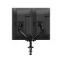 AOC AD110D0 Dual Arm 81,3 cm (32") Zwart Bureau (AD110D0) thumbnail