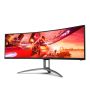 AOC B2 AG493UCX2 computer monitor 124 cm (48.8") 5120 x 1440 Pixels Quad HD LED Zwart (AG493UCX2) thumbnail