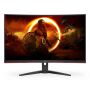 AOC G2 C32G2ZE/BK computer monitor 80 cm (31.5") 1920 x 1080 Pixels Full HD LED Zwart, Rood (C32G2ZE/BK) thumbnail