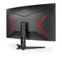 AOC G2 C32G2ZE/BK computer monitor 80 cm (31.5") 1920 x 1080 Pixels Full HD LED Zwart, Rood (C32G2ZE/BK) thumbnail