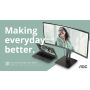 AOC CU34P3CV computer monitor 86,4 cm (34") 3440 x 1440 Pixels UltraWide Quad HD LED Zwart (CU34P3CV) thumbnail