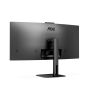 AOC V5 CU34V5CW computer monitor 86,4 cm (34") 3440 x 1440 Pixels Wide Quad HD LED Zwart (CU34V5CW/BK) thumbnail