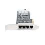 StarTech.com 4-Port 2.5Gbps NBASE-T PCIe Netwerkkaart, Intel I225-V, Quad-Port Computer Ethernet Adapter, Multi-Gigabit NIC, PCI Express Server LAN Kaart, Desktop Ethernet Interface (PR42GI-NETWORK-CARD) thumbnail