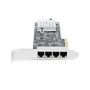 StarTech.com 4-Port 2.5Gbps NBASE-T PCIe Netwerkkaart, Intel I225-V, Quad-Port Computer Ethernet Adapter, Multi-Gigabit NIC, PCI Express Server LAN Kaart, Desktop Ethernet Interface (PR42GI-NETWORK-CARD) thumbnail