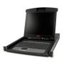 APC AP5808 rack console 43,2 cm (17") Zwart (AP5808) thumbnail