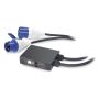 APC In-line stroommeter, 32A, 230V, IEC309-32A, 2P+G (AP7155B) thumbnail