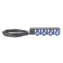 APC AP7586 Rack PDU - Basic, 2U, 32A, 230V, (4x) IEC60309, aanpasbaar power cord (zonder stekker) (AP7586) thumbnail