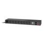 APC Rack PDU, geschakeld, 1U, 15A, 100/120V, (8)5-15 (AP7901B) thumbnail