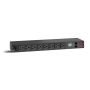 APC Rack PDU, geschakeld, 1U, 15A, 100/120V, (8)5-15 (AP7901B) thumbnail