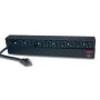 APC Rack PDU, Basic, 1U, 20A, 120V energiedistributie Zwart (AP9563) thumbnail