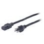 APC PWR C13 / 5-15P, 2.4 m Zwart 2,44 m C13 stekker NEMA 5-15P (AP9893) thumbnail