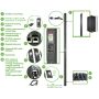 APC Rack PDU APDU9959EU3, Switched, 0U, 16A, 230V, (21x) C13 & (3x) C19, IEC 309 16A stekker (APDU9959EU3) thumbnail