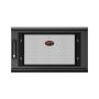 APC NetShelter WX AR106SH4, 6U/HE, 19inch patchkast, Wandmontage, Voorgemonteerd, 400mm diep (AR106SH4) thumbnail