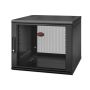 APC NetShelter WX AR109SH6, 9U/HE,19inch patchkast, Wandmontage, Voorgemonteerd, 600MM diep (AR109SH6) thumbnail