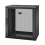 APC NetShelter WX AR112SH4 - 12U/HE,19inch patchkast, Wandmontage, Voorgemonteerd, 400MM diep (AR112SH4) thumbnail