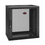 APC NetShelter WX AR112SH4 - 12U/HE,19inch patchkast, Wandmontage, Voorgemonteerd, 400MM diep (AR112SH4) thumbnail