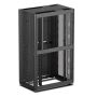 APC NetShelter SX 42U 750mm(b) x 1070mm(d) 19" IT rack, netwerkbehuizing met zijpanelen, zwart (AR3140) thumbnail