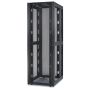 APC NetShelter SX 48U 600mm(b) x 1200mm(d) 19" IT rack, behuizing met zijpanelen, zwart, Shock Packaging (AR3157SP) thumbnail