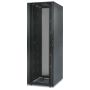 APC NetShelter SX 48U 600mm(b) x 1200mm(d) 19" IT rack, behuizing met zijpanelen, zwart, Shock Packaging (AR3157SP) thumbnail