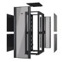 APC NetShelter SX 42U 600mm Wide x 1200mm Deep Enclosure Without Sides Without Doors Black (AR3300X617) thumbnail