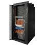 APC NetShelter SX 42U 750mm brede x 1200mm diepe netwerkbehuizing met zijden, zwart (AR3340) thumbnail