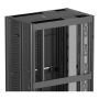 APC NetShelter SX 42U 750mm brede x 1200mm diepe netwerkbehuizing met zijden, zwart (AR3340) thumbnail