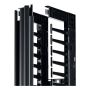 APC Valueline, verticale kabelmanager voor 2 & 4-stijls racks, 84"H X 6"B, enkelzijdig met deur (AR8715) thumbnail