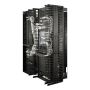 APC Valueline, verticale kabelmanager voor 2 & 4-stijls racks, 84"H X 6"B, enkelzijdig met deur (AR8715) thumbnail