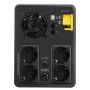 APC Back-UPS BX2200MI-GR Noodstroomvoeding - 2200VA, 4x stopcontact, USB (BX2200MI-GR) thumbnail
