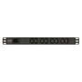 APC Easy PDU EPDU1016B, Basic, 1U, 16A, 230V, (8x)C13, C20 stekker (EPDU1016B) thumbnail