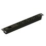 APC Easy PDU EPDU1016B, Basic, 1U, 16A, 230V, (8x)C13, C20 stekker (EPDU1016B) thumbnail