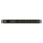 APC Easy PDU EPDU1016B, Basic, 1U, 16A, 230V, (8x)C13, C20 stekker (EPDU1016B) thumbnail