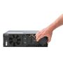 APC Smart-UPS On-Line 5000VA noodstroomvoeding hardwire 1 fase uitgang, rackmountable, Embedded NMC, 208V/230V (SRT5KRMXLW-HW) thumbnail