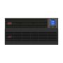 APC Easy-UPS On-Line 6000VA Noodstroomvoeding - Hardwire 1 fase uitgang, USB, Zonder railkit, Extendable runtime (SRV6KRIL) thumbnail