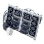 APC Symmetra RM 220-240V achterplaatkit m/(8) IEC320 C13 & (2) IEC 320 C19 (SYPD4) thumbnail