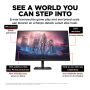 HP OMEN by HP OMEN by 31.5 inch QHD 165Hz Gaming Monitor - OMEN 32q (780K0E9#ABB) thumbnail