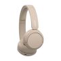 Sony WH-CH520 Headset Draadloos Hoofdband Oproepen/muziek USB Type-C Bluetooth Oplaadhouder Crème (WHCH520C.CE7) thumbnail