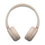 Sony WH-CH520 Headset Draadloos Hoofdband Oproepen/muziek USB Type-C Bluetooth Oplaadhouder Crème (WHCH520C.CE7) thumbnail