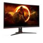 AOC G2 C27G2E/BK computer monitor 68,6 cm (27") 1920 x 1080 Pixels Full HD Zwart, Rood (C27G2E/BK) thumbnail