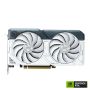 ASUS Dual -RTX4060-O8G-WHITE NVIDIA GeForce RTX­ 4060 8 GB GDDR6 (90YV0JC2-M0NA00) thumbnail