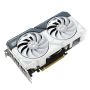 ASUS Dual -RTX4060-O8G-WHITE NVIDIA GeForce RTX­ 4060 8 GB GDDR6 (90YV0JC2-M0NA00) thumbnail