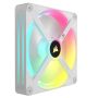 Corsair CO-9051007-WW koelsysteem voor computers Computer behuizing Ventilator 14 cm Wit 1 stuk(s) (CO-9051007-WW) thumbnail