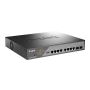 D-Link DSS-200G-10MPP netwerk-switch Managed L2 Gigabit Ethernet (10/100/1000) Power over Ethernet (PoE) 1U Zwart, Grijs (DSS-200G-10MPP/E) thumbnail