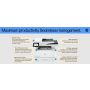 HP LaserJet Pro MFP 4102dw printer, Zwart-wit, Printer voor Kleine en middelgrote ondernemingen, Printen, kopiëren, scannen, Draadloos; Geschikt voor Instant Ink; Printen vanaf een telefoon of tablet; Automatische documentinvoer (2Z622F) thumbnail